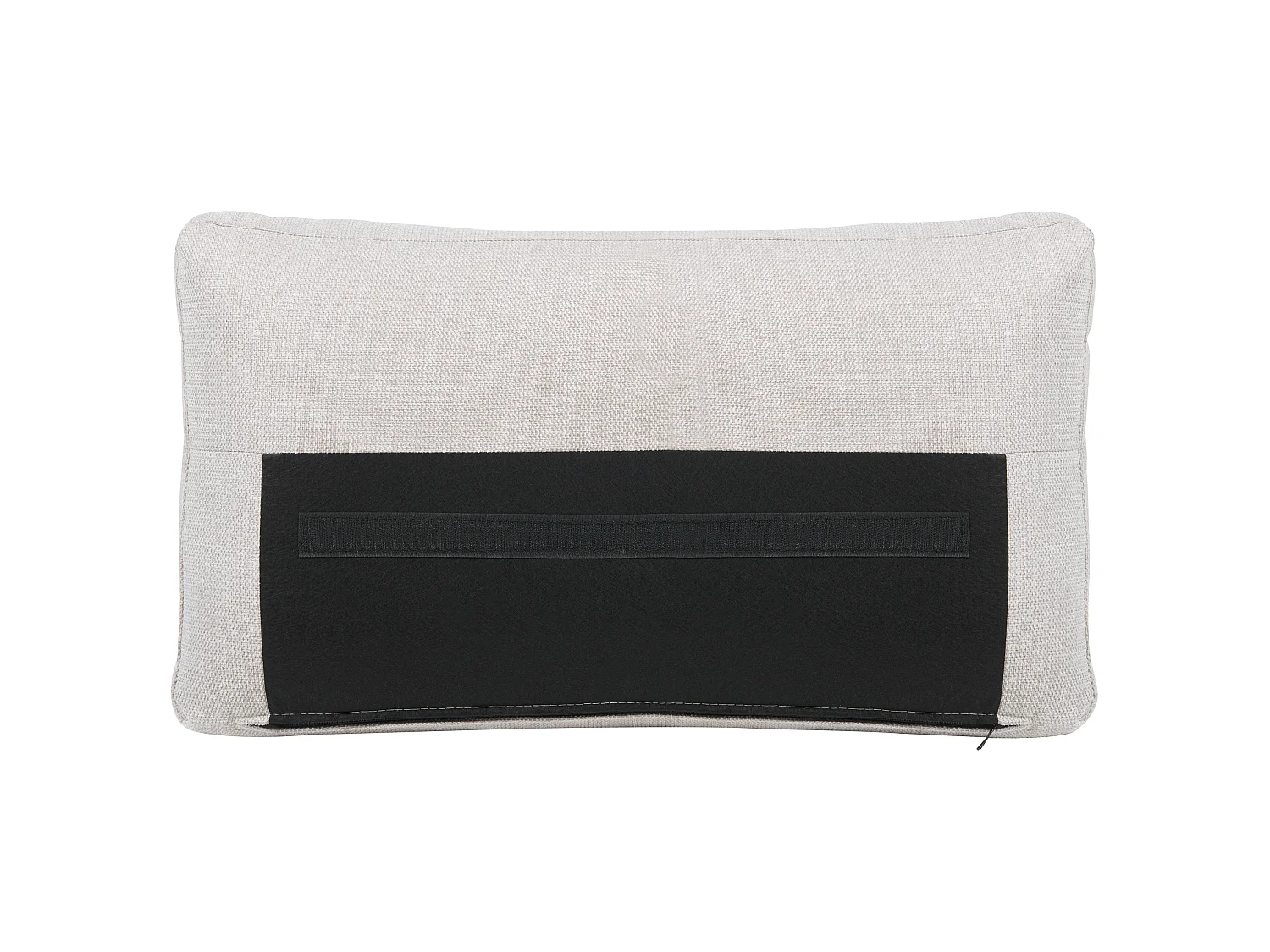Sofa NURMO Stoff Hellbeige 3-Sitzer