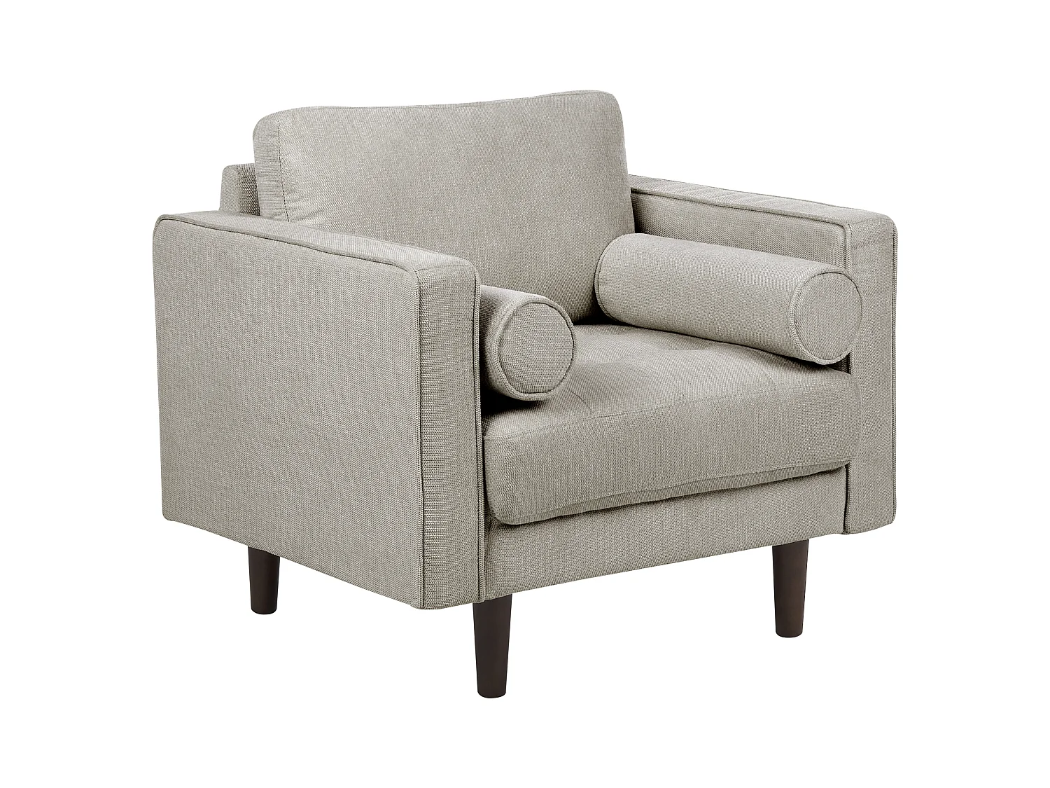 Fauteuil NURMO Tissu Taupe