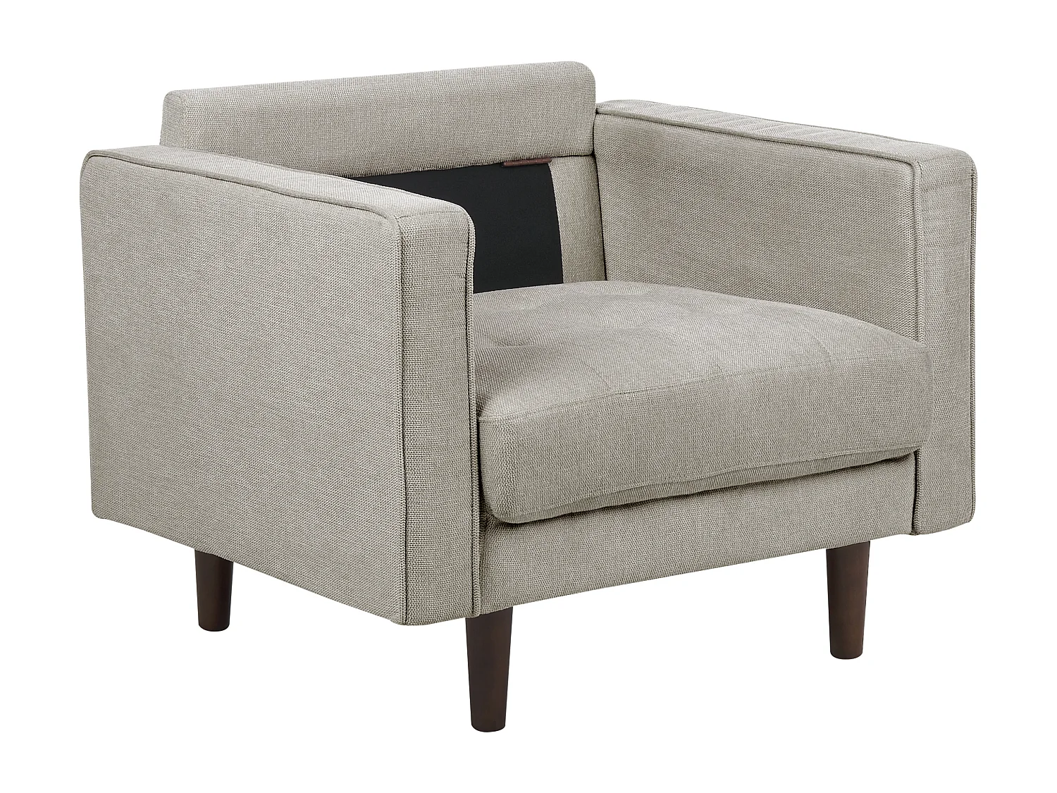 Sillón NURMO Tela Gris pardo