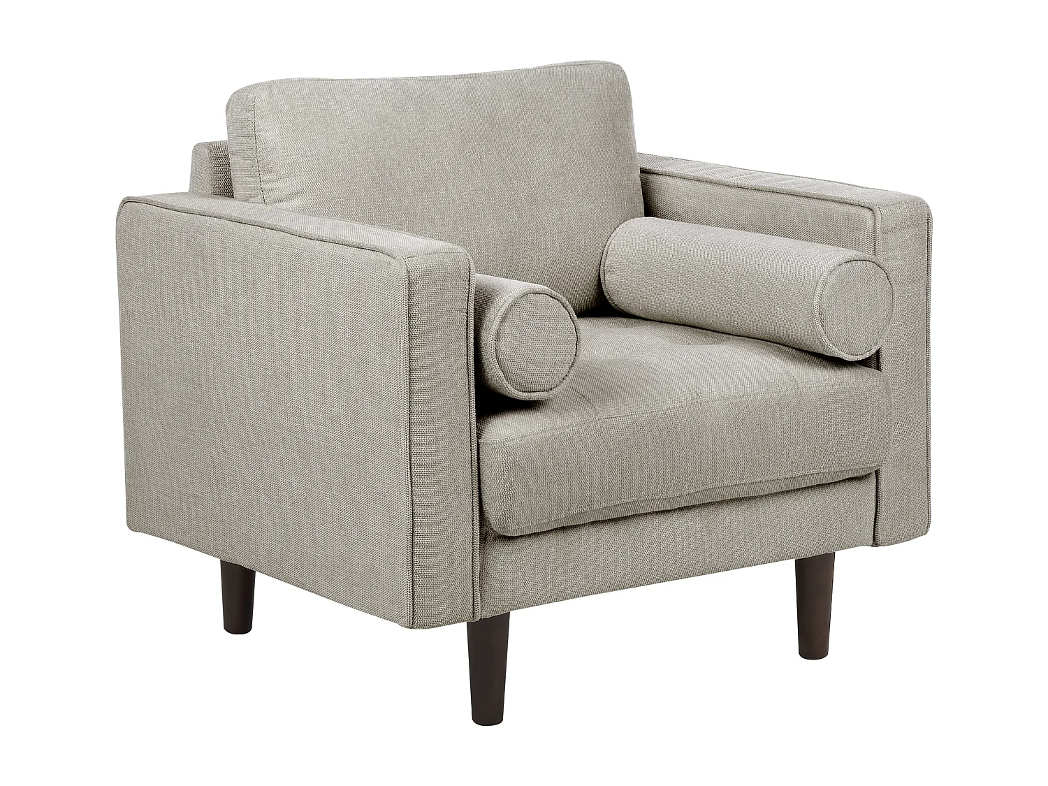 Fauteuil NURMO Tissu Taupe