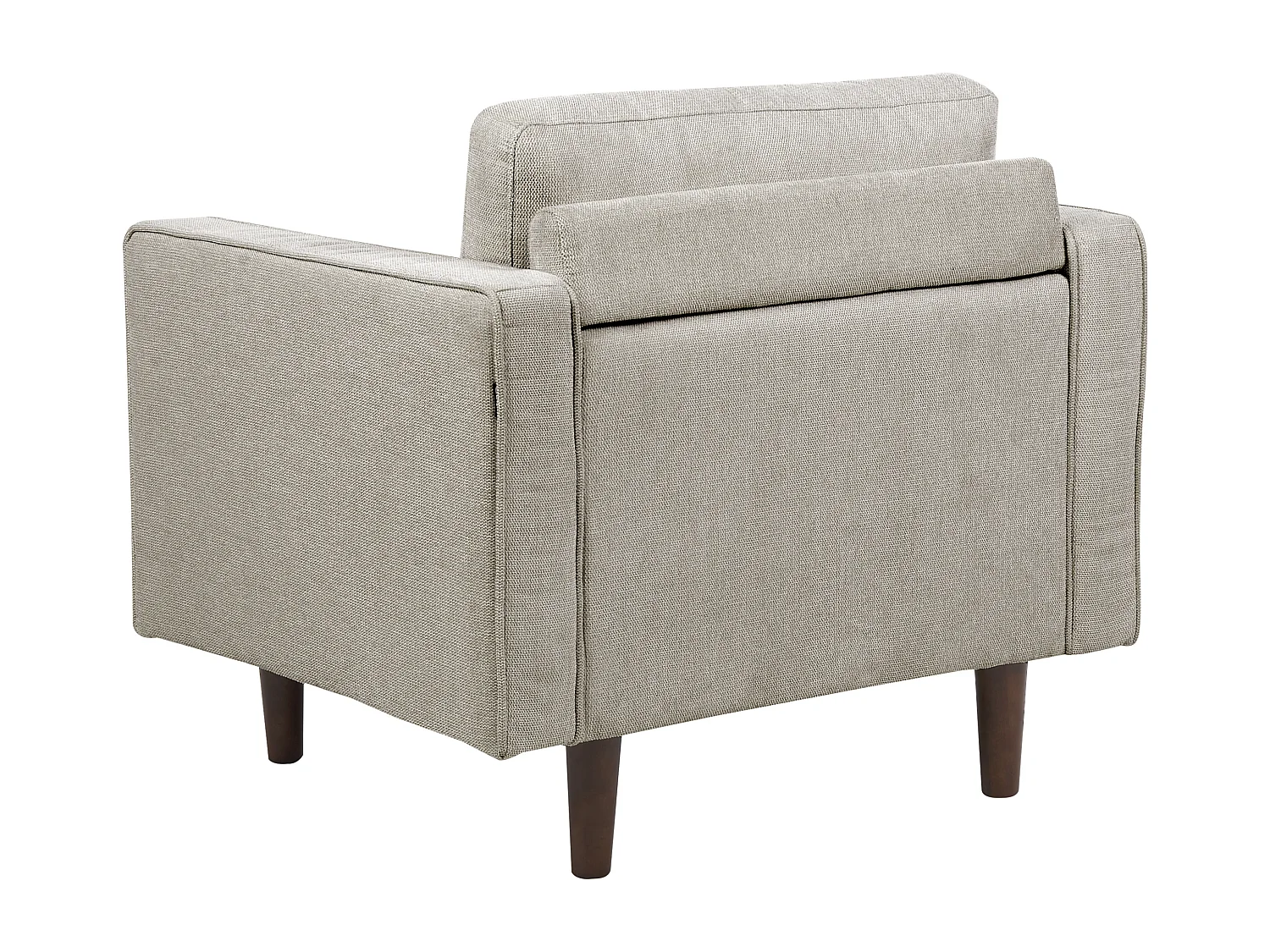 Fauteuil NURMO Tissu Taupe