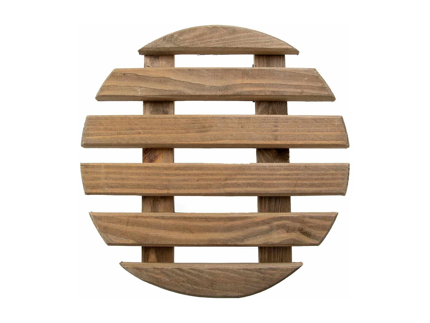 Support à roulettes en bois pour plantes d'intérieur (Lot de 3)