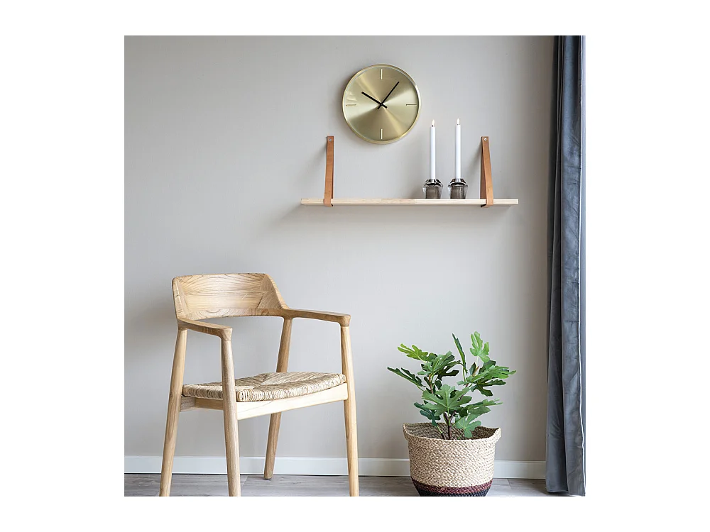 Istanbul Wanduhr Ø30cm Goldfarbenfarvet.