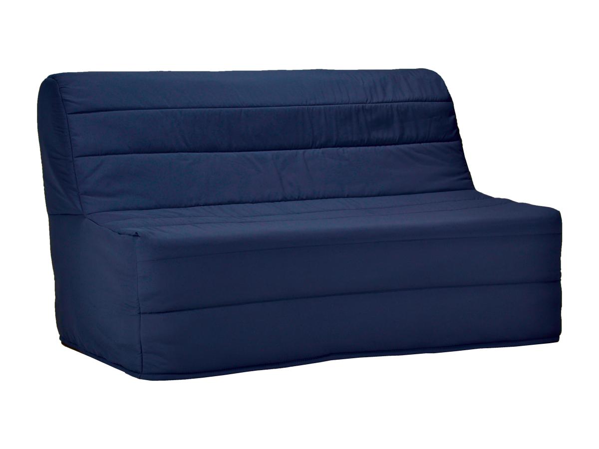 Schlafsofa Klappsofa - Stoff - Dunkelblau - COWBOY II günstig online kaufen