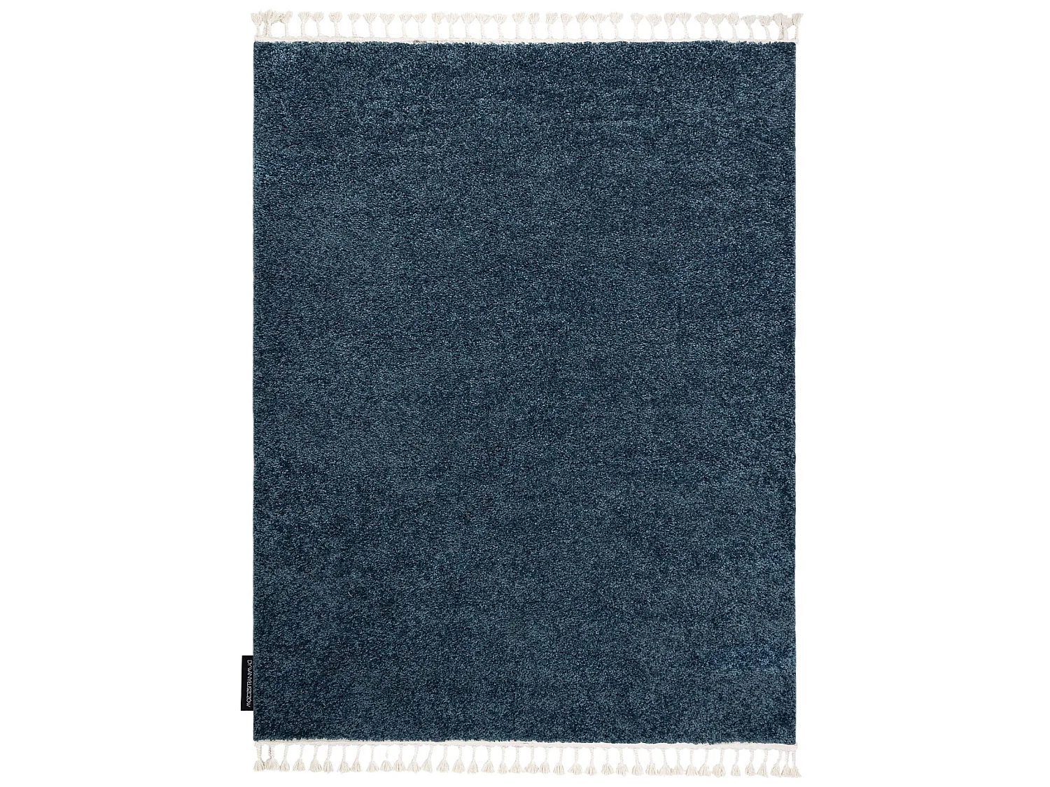 Tappeto BERBER 9000 blu Frange berbero marocchino shaggy 80x150 cm