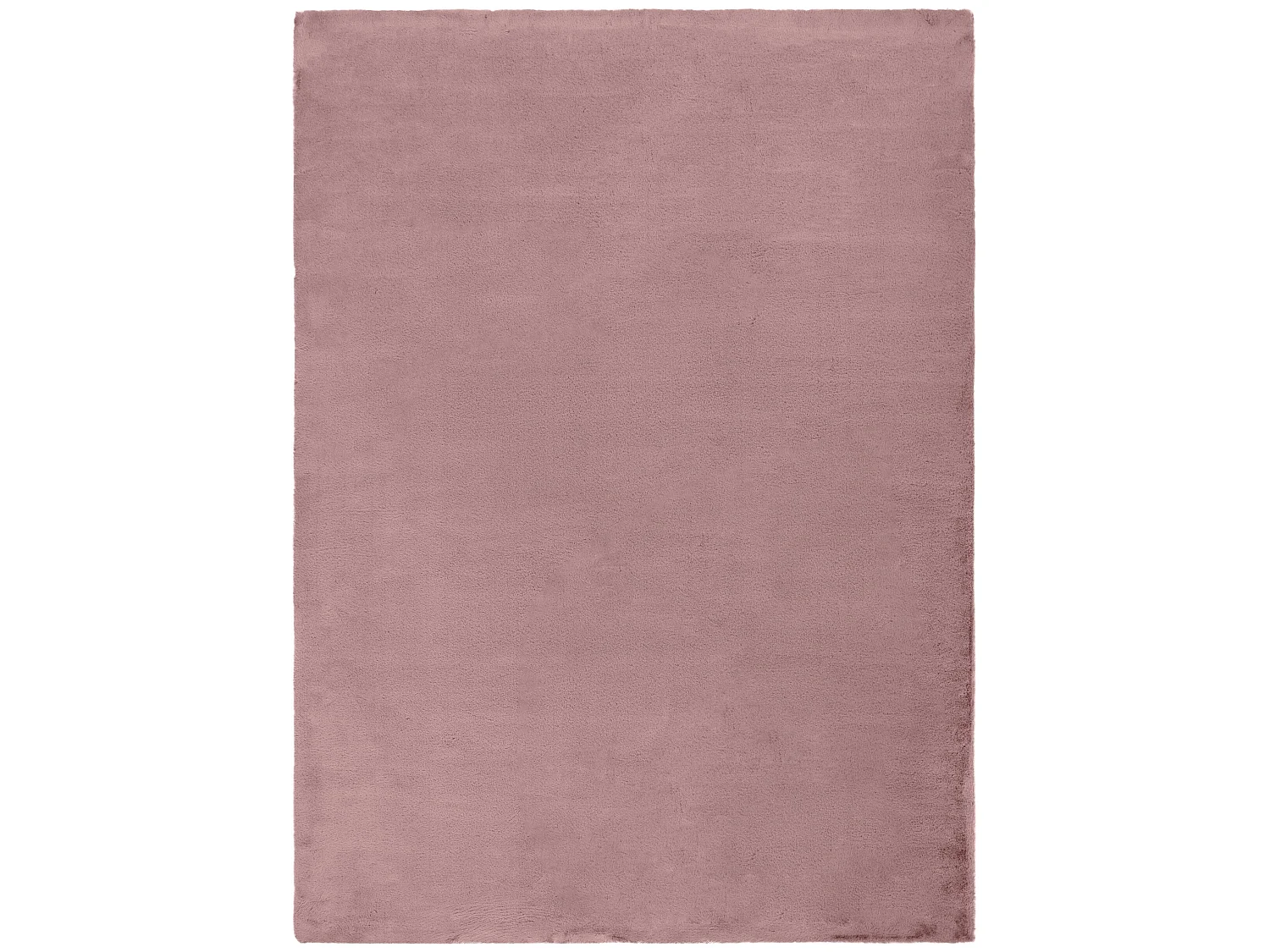 Tapijt BUNNY rozekleuring IMITATIE konijnenvacht 80x150 cm