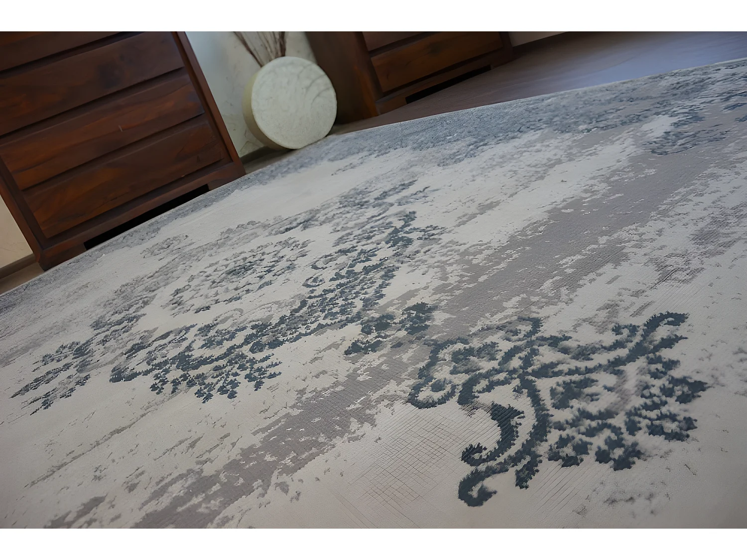 Tapijt Vintage Rosette 22206/085 grijskleuring 160x230 cm