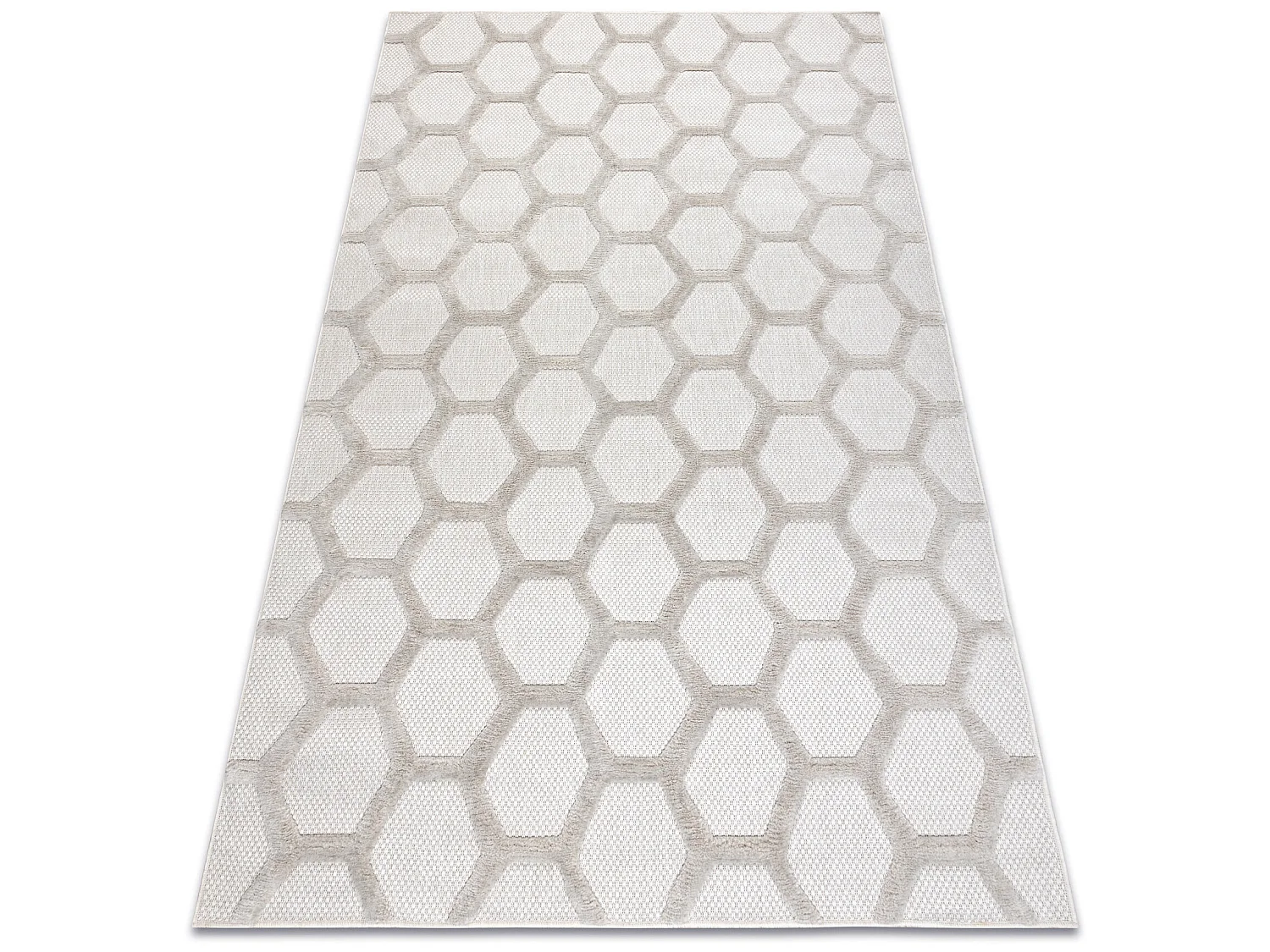 Tapijt SANTO SISAL 58391 honingraat beige 80x150 cm