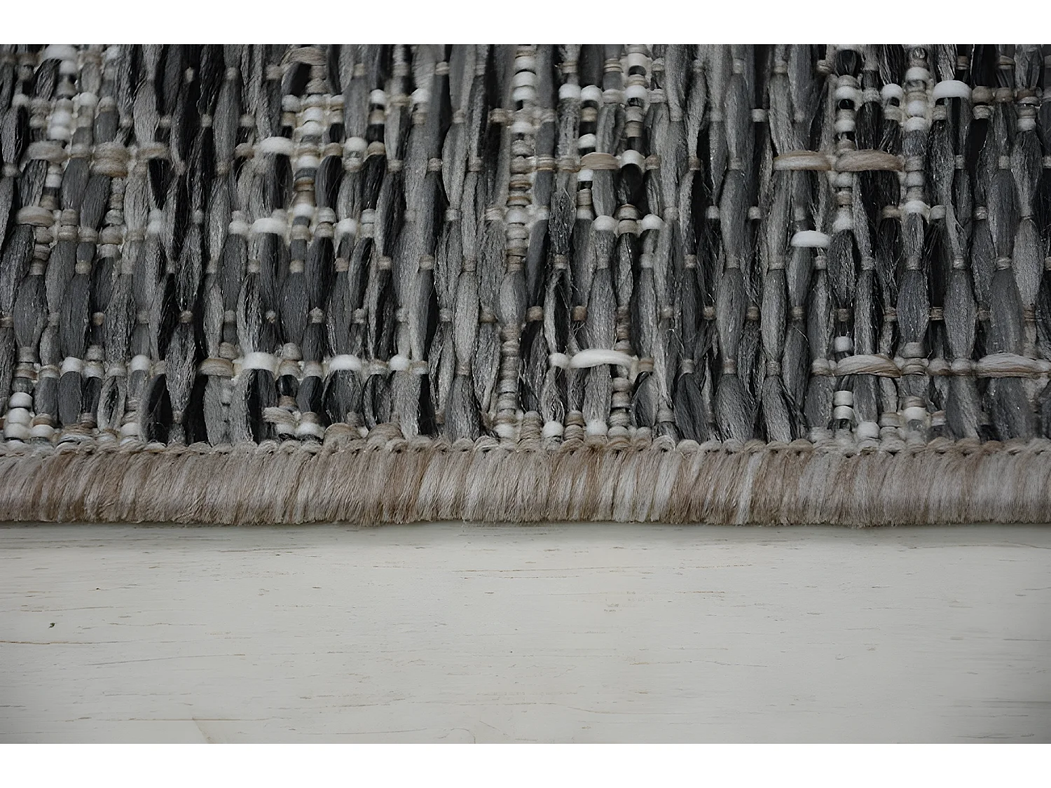 Sisal tapijt SISAL LOFT 21126 MELANGE zilver/ivoor/grijsekleuring 120x170 cm