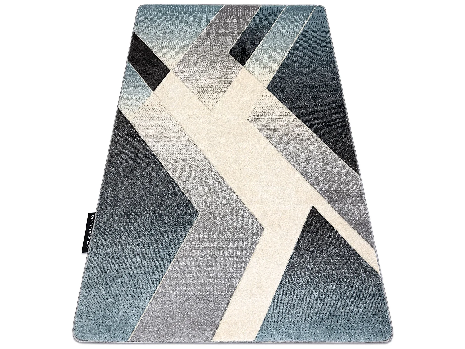 Tapijt ALTER Wild Geometrisch , blauw / grijskleuring 140x190 cm