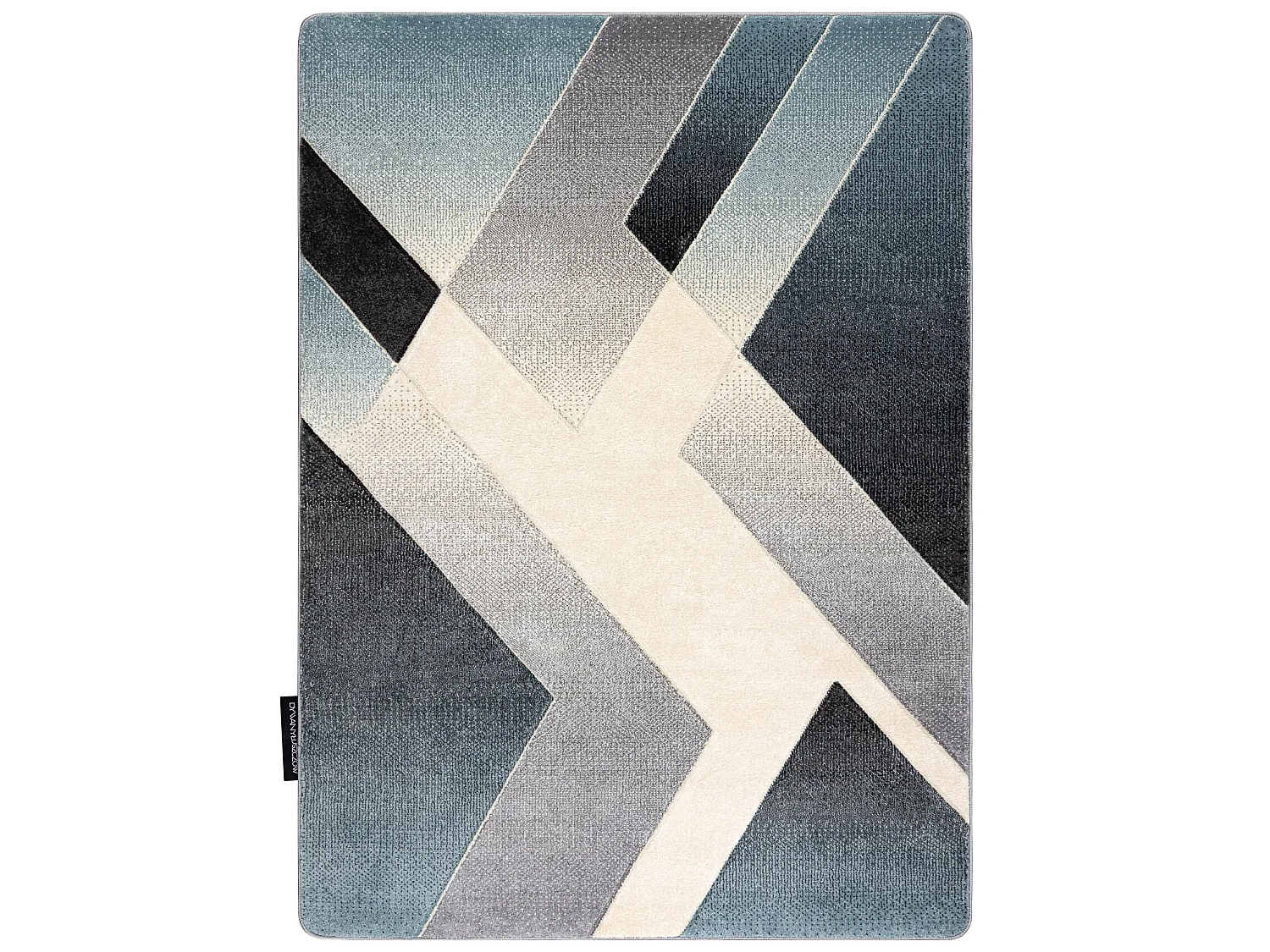 Tapijt ALTER Wild Geometrisch , blauw / grijskleuring 140x190 cm