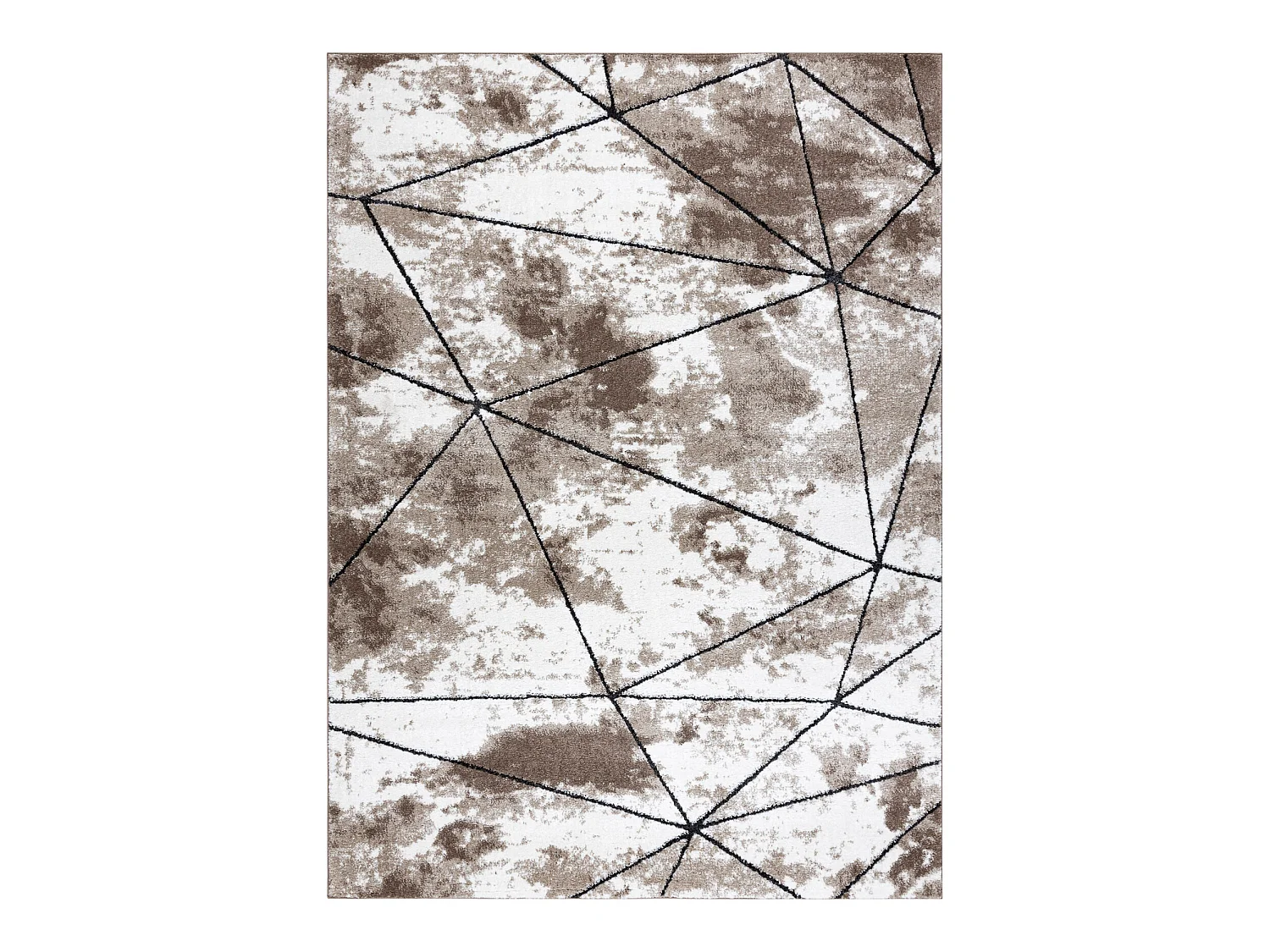 Tapis moderne COZY Polygons, géométrique, triangles - Structural deu 120x170 cm