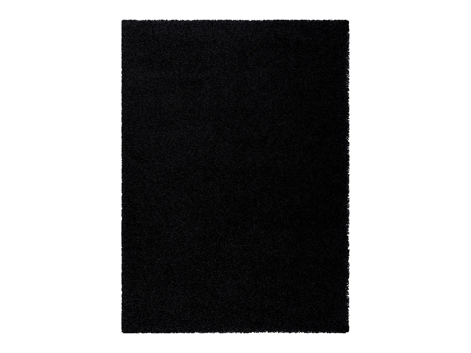 Tapis SOFFI shaggy 5cm noir 120x170 cm
