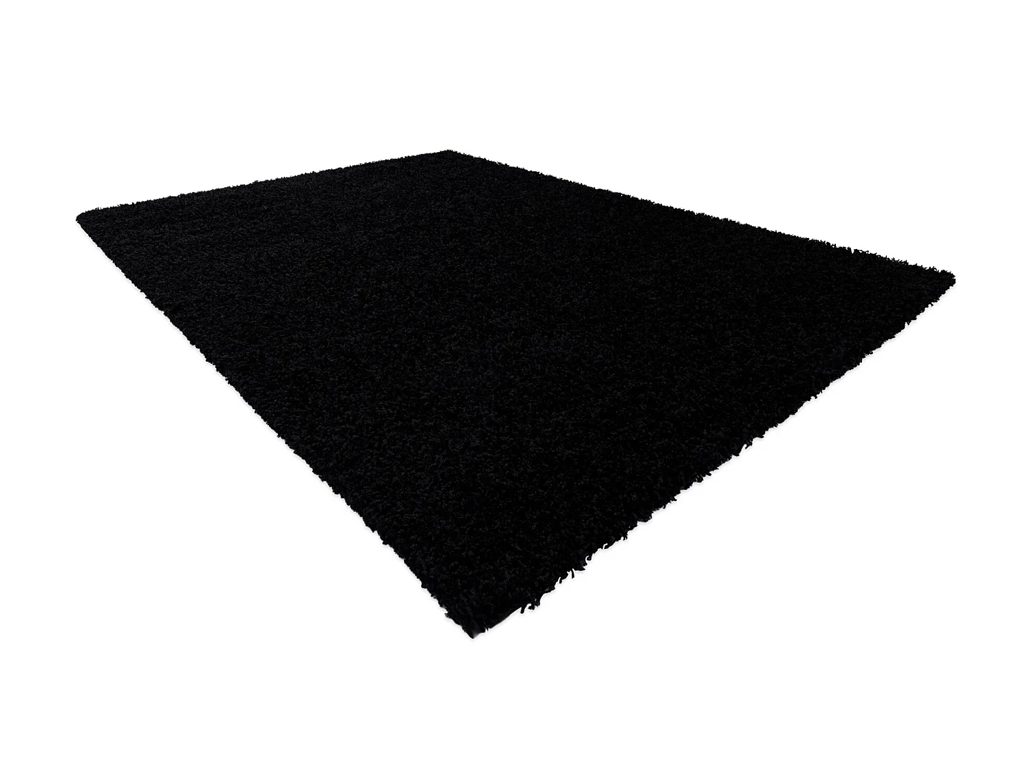 Tapis SOFFI shaggy 5cm noir 120x170 cm