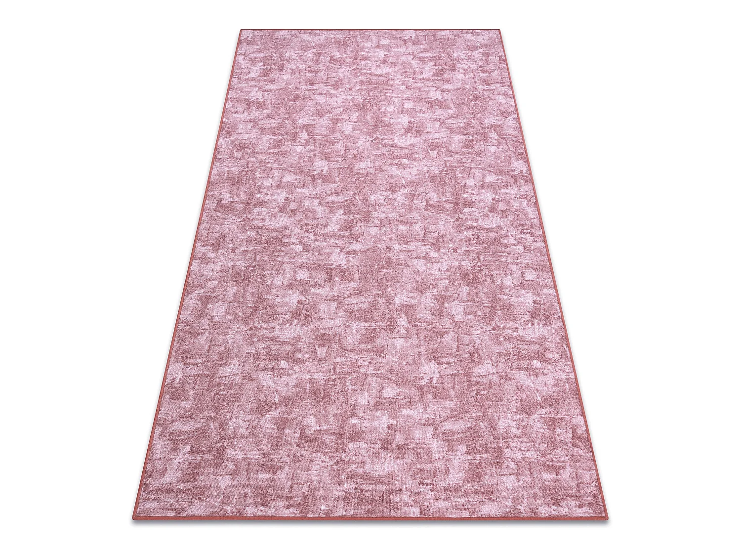 TAPIS - MOQUETTE SOLID rose pâle 60 BÉTON  100x200 cm