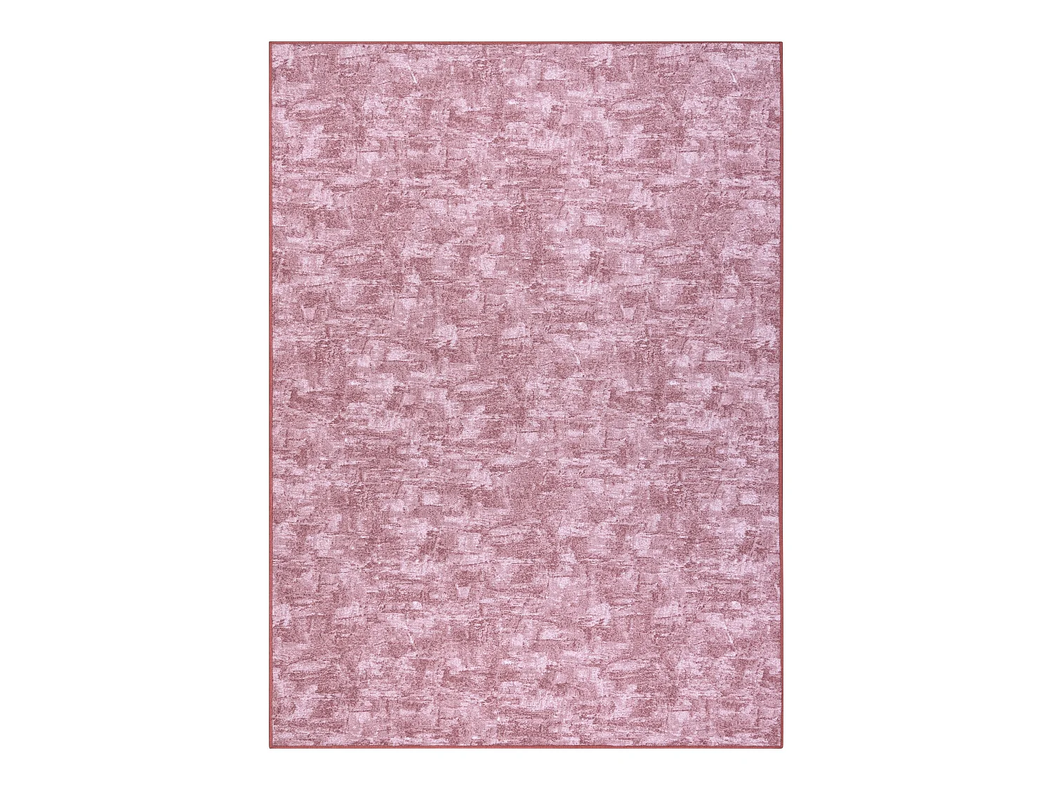 Teppich Teppichboden SOLID erröten rosa 60 BETON  100x200 cm