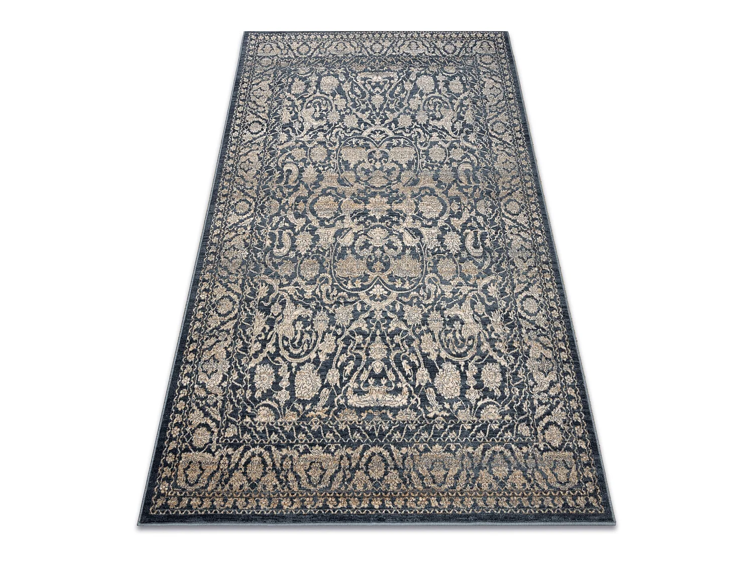 Tapijt NAIN Ornament vintage 7557/51944 beige / blauw 120x170 cm