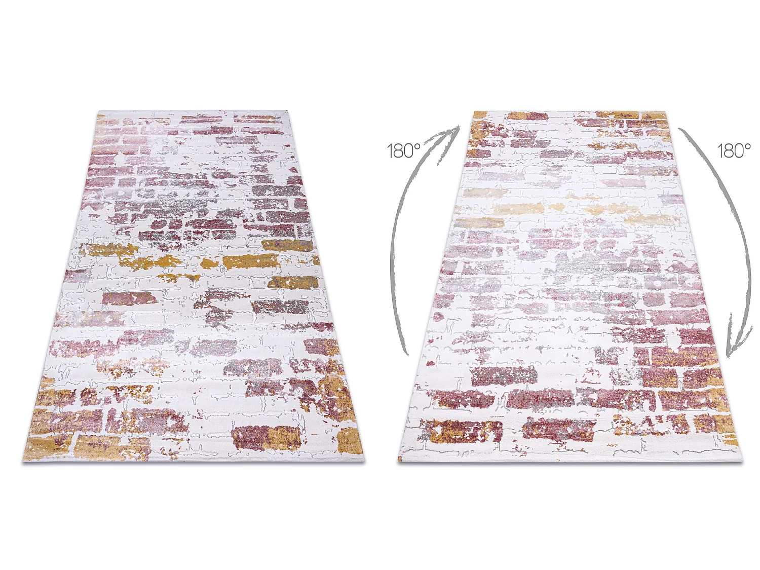 Tapijt ACRYL DIZAYN 125/5057 rozekleuring 160x230 cm