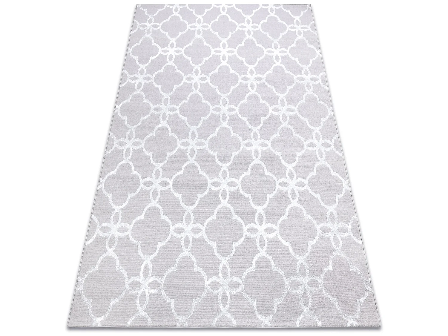 Tapis MEFE moderne  8504 Treillis, fleurs - Structural deux niveaux de 80x150 cm