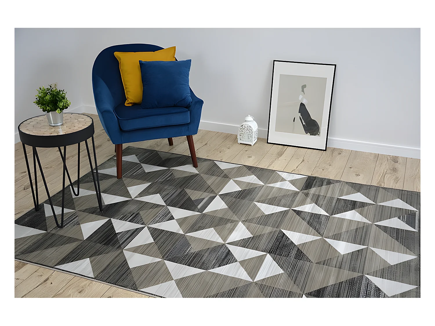 Tapijt NOBIS 84196 vision - Driehoek 160x230 cm
