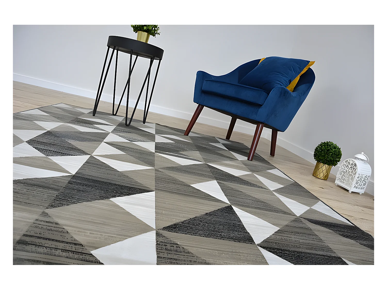 Tapijt NOBIS 84196 vision - Driehoek 160x230 cm