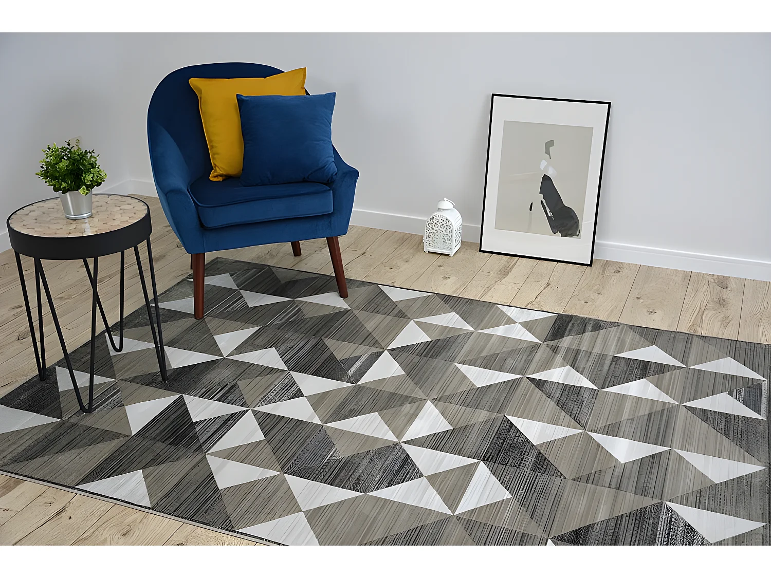 Tapijt NOBIS 84196 vision - Driehoek 160x230 cm