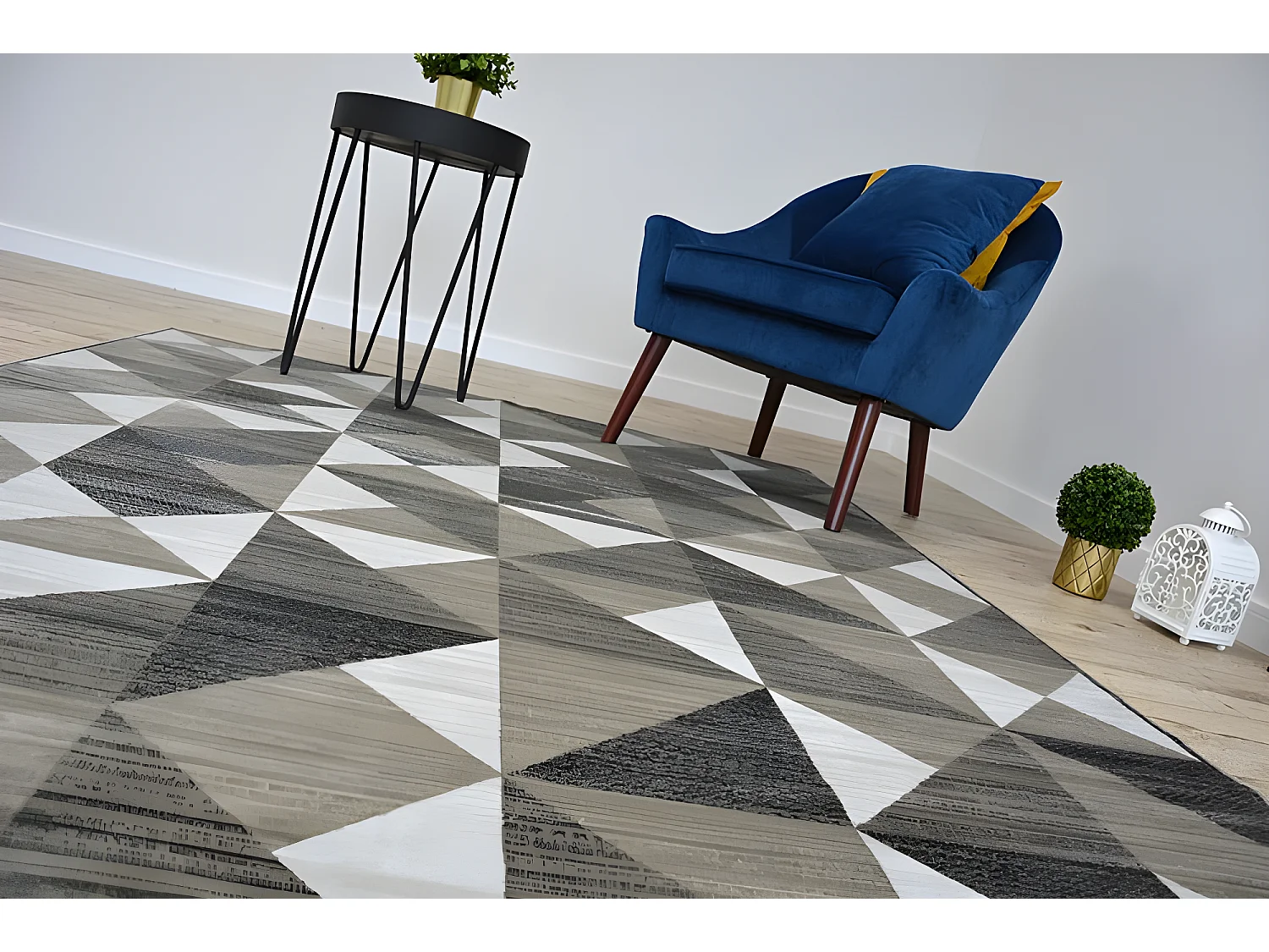 Tapijt NOBIS 84196 vision - Driehoek 160x230 cm