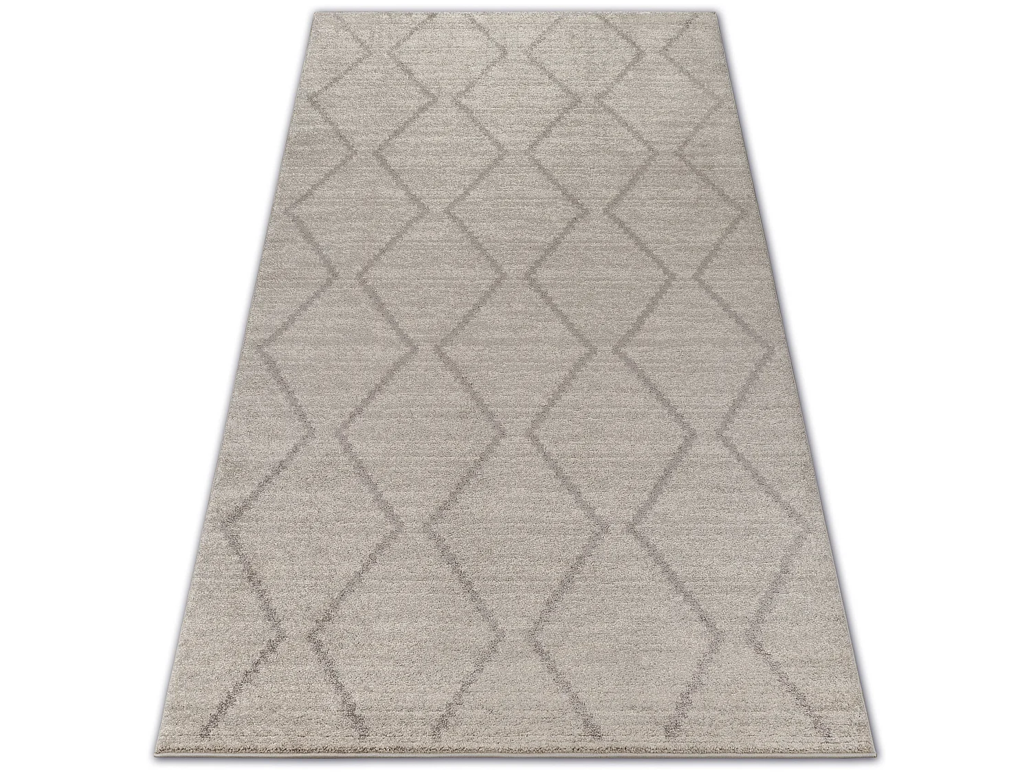 Tapijt SOFT 8036 RUIT , ETNO crème / helder , bruin 140x190 cm