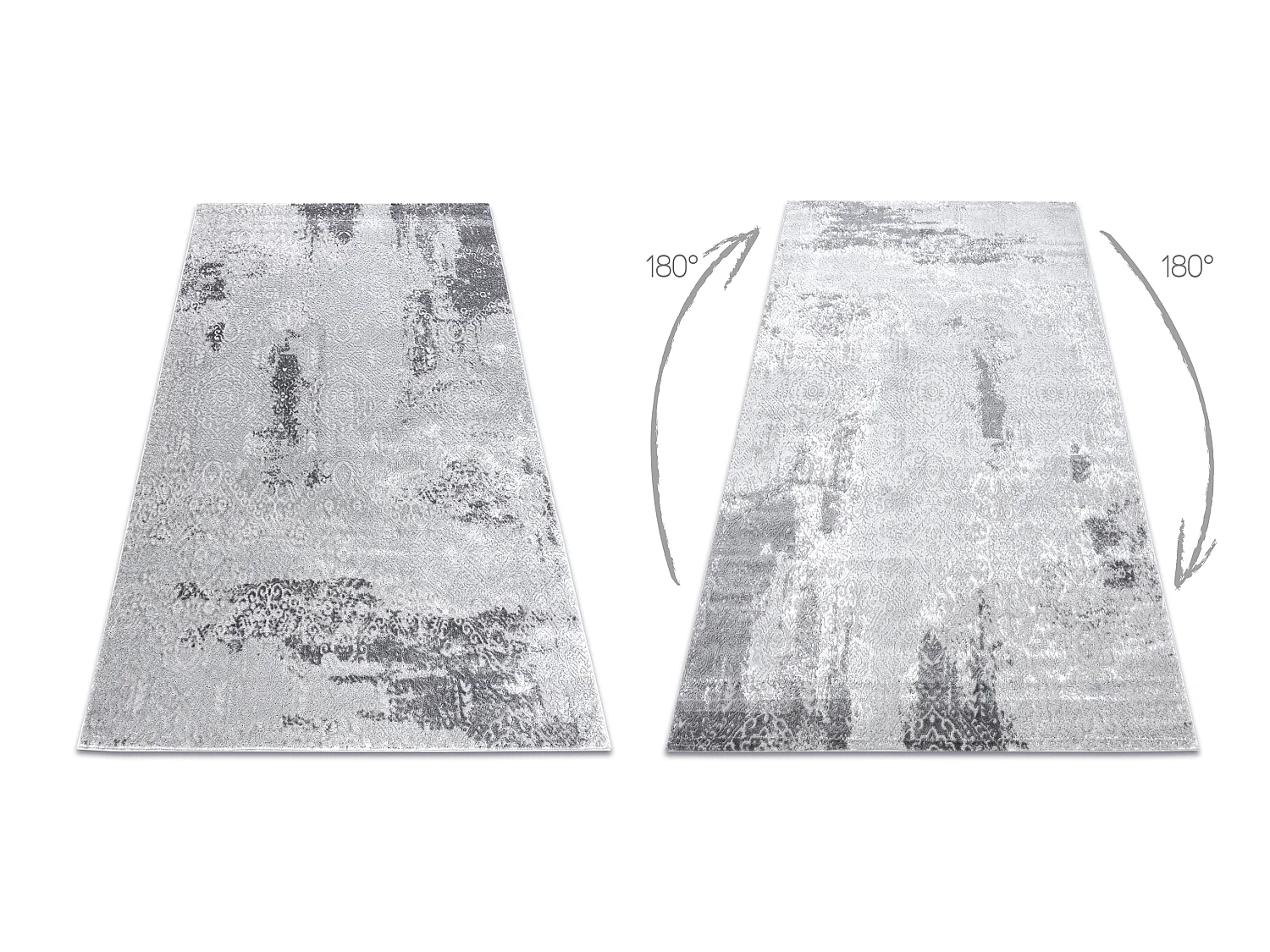 Tapis MEFE moderne  8731 Vintage - Structural deux niveaux de molleton 120x170 cm