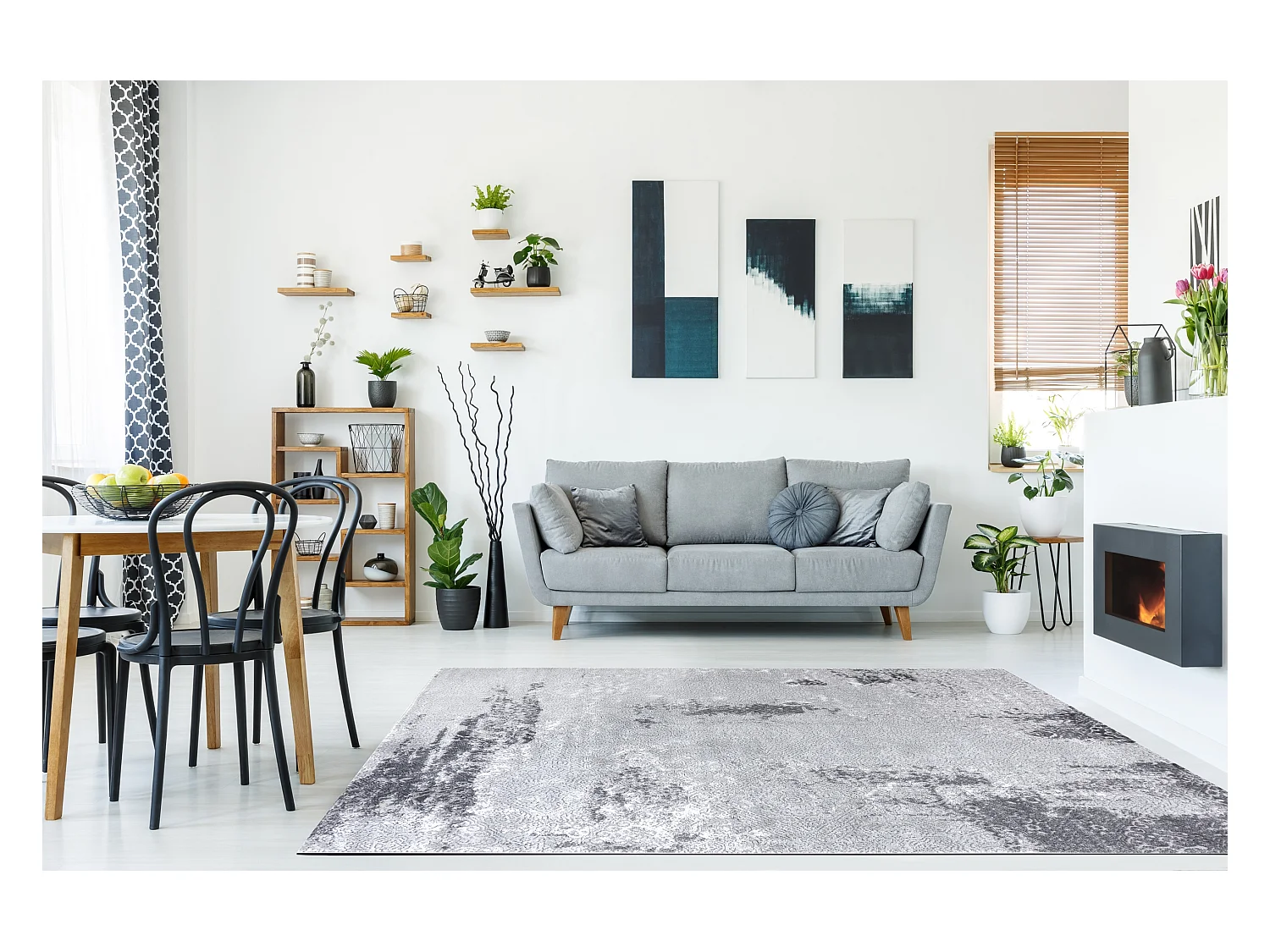 Tapis MEFE moderne  8731 Vintage - Structural deux niveaux de molleton 120x170 cm