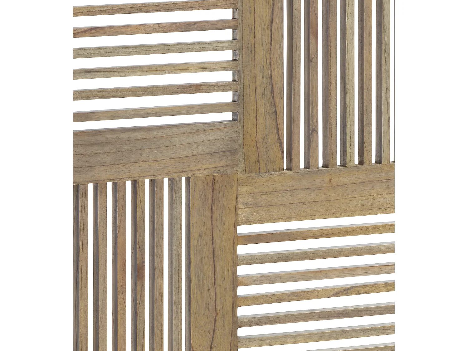 Cabecero Mindy madera maciza natural Mazari 165 cm