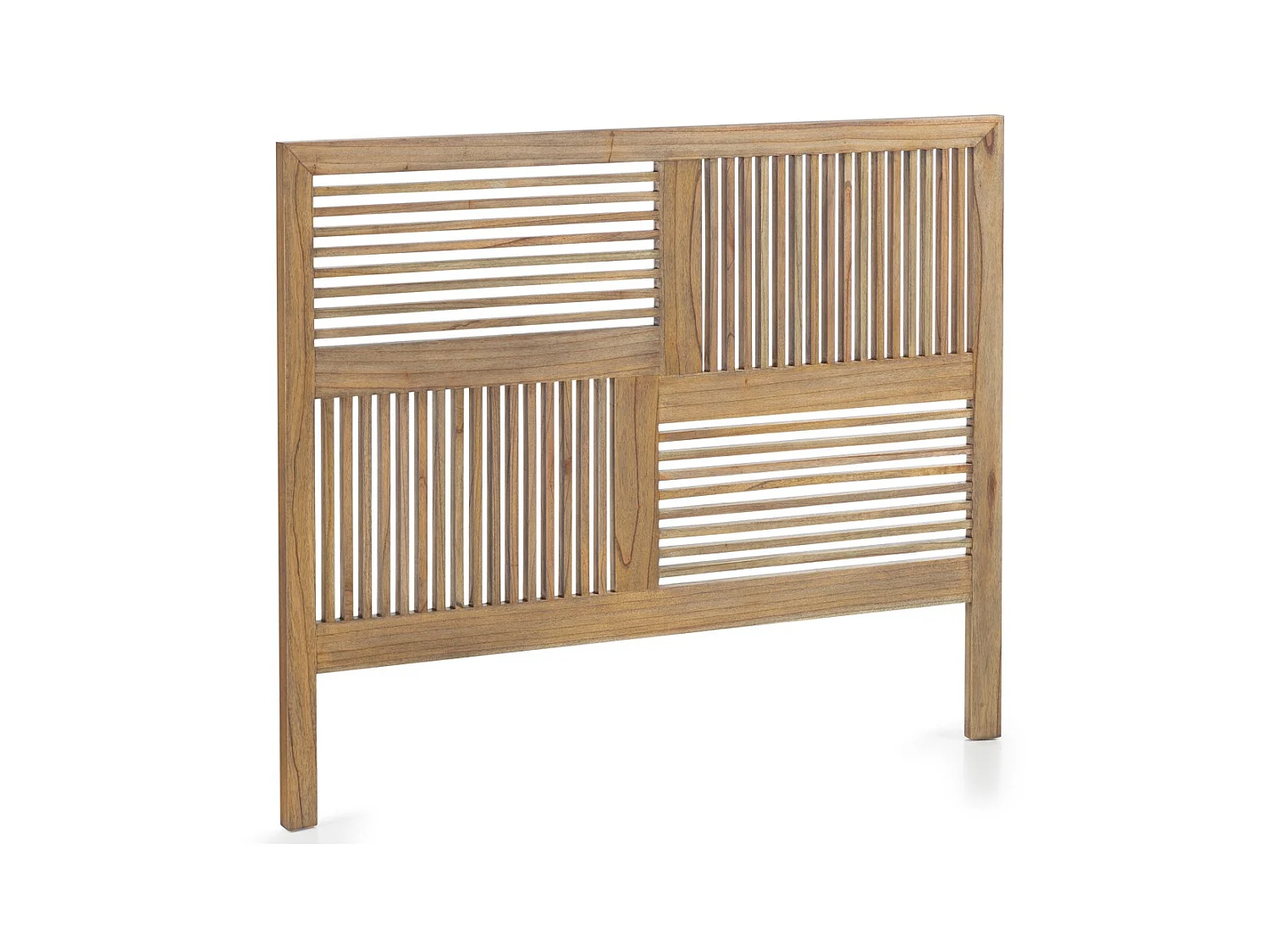 Tête de lit en bois massif de Mindy naturel Mazari 165cm