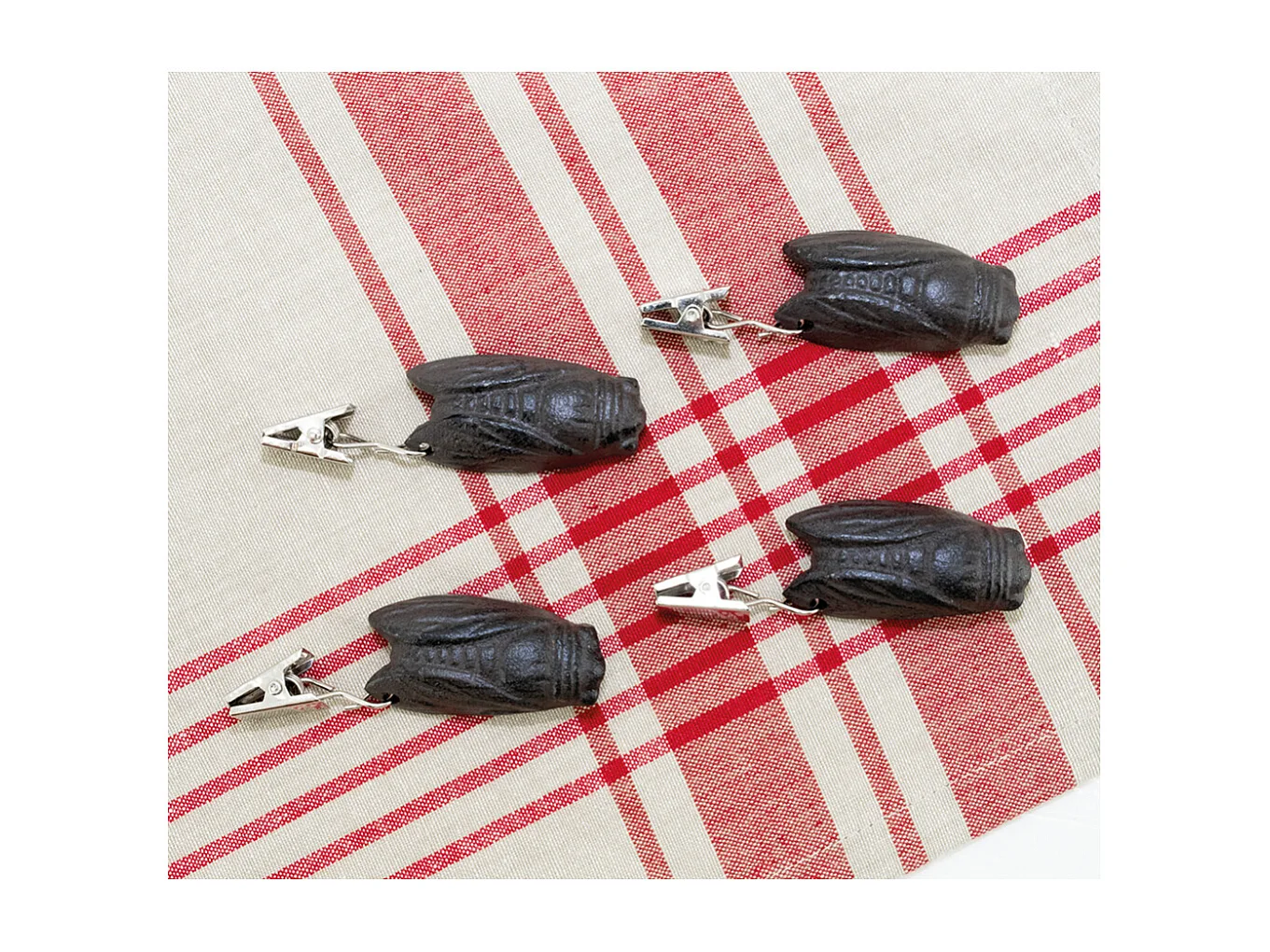 Poids de nappe fonte (Lot de 4)