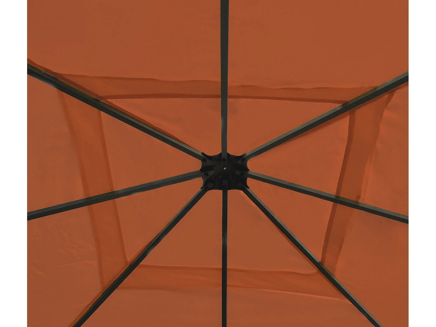 Vervangende dakbedekking voor pergola Calpe III,  terracotta-bruin