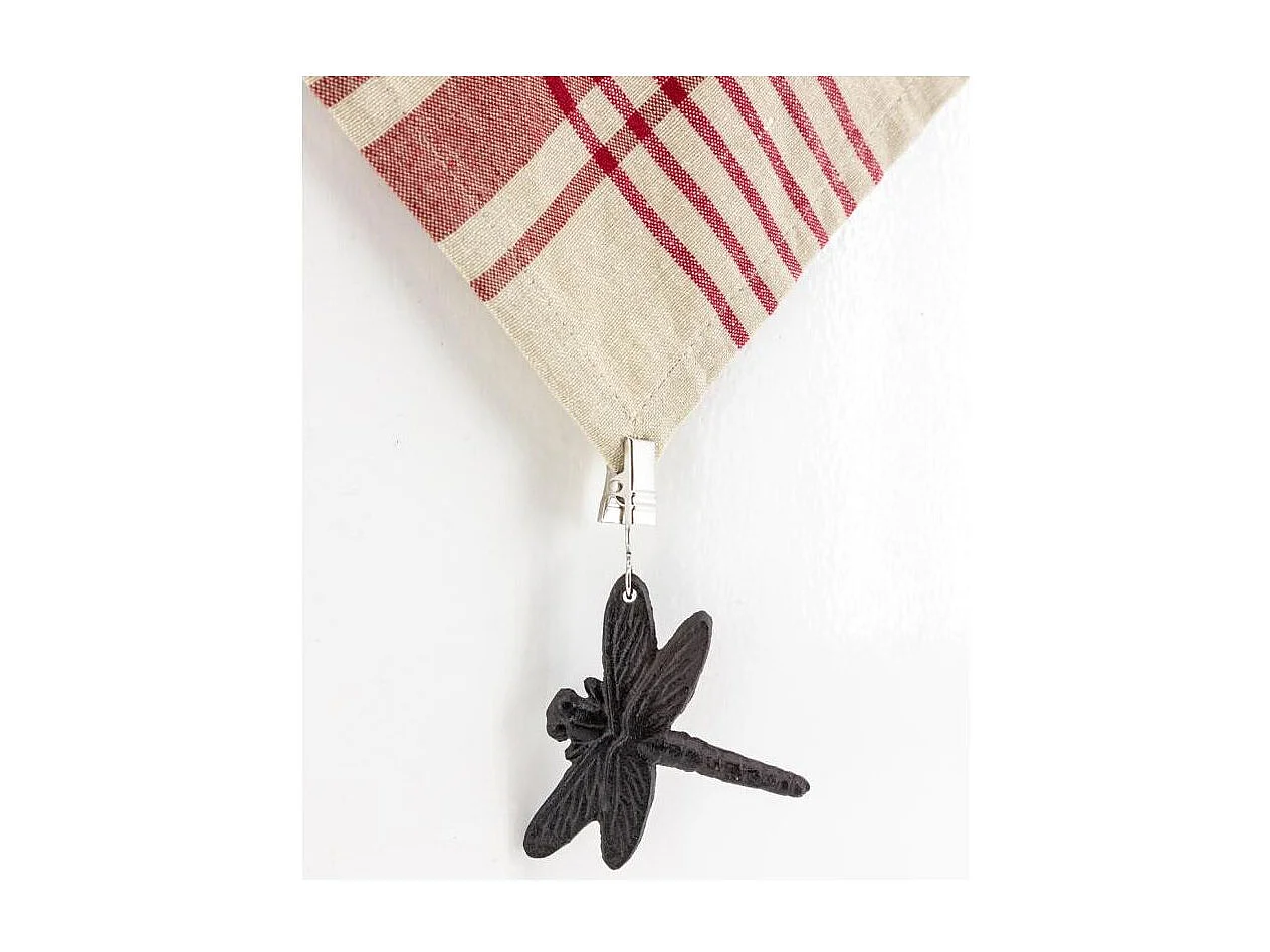Poids de nappe en fonte (lot de 4) Libellule