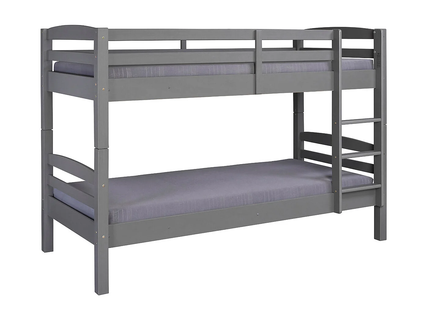 Lavius Etagenbett einschl. 2 Lattenroste, grau.