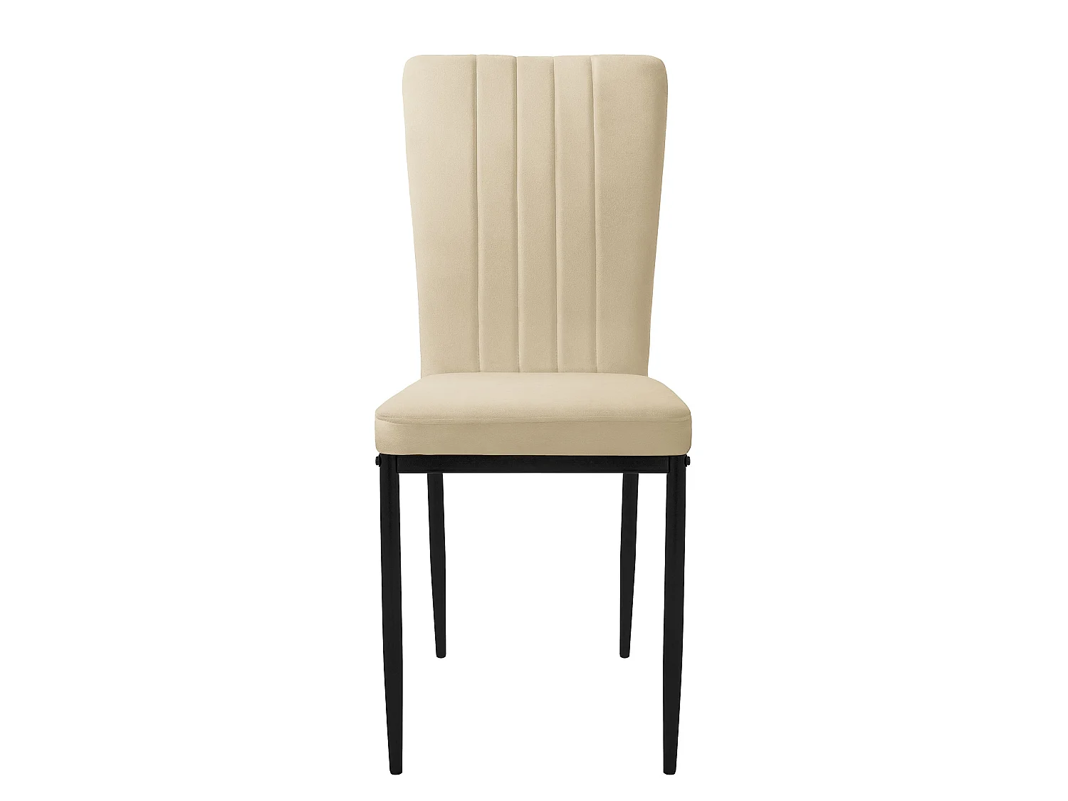 Set di 4 sedie da sala da pranzo Sedia da cucina Sedia imbottita da soggiorno velluto grigio