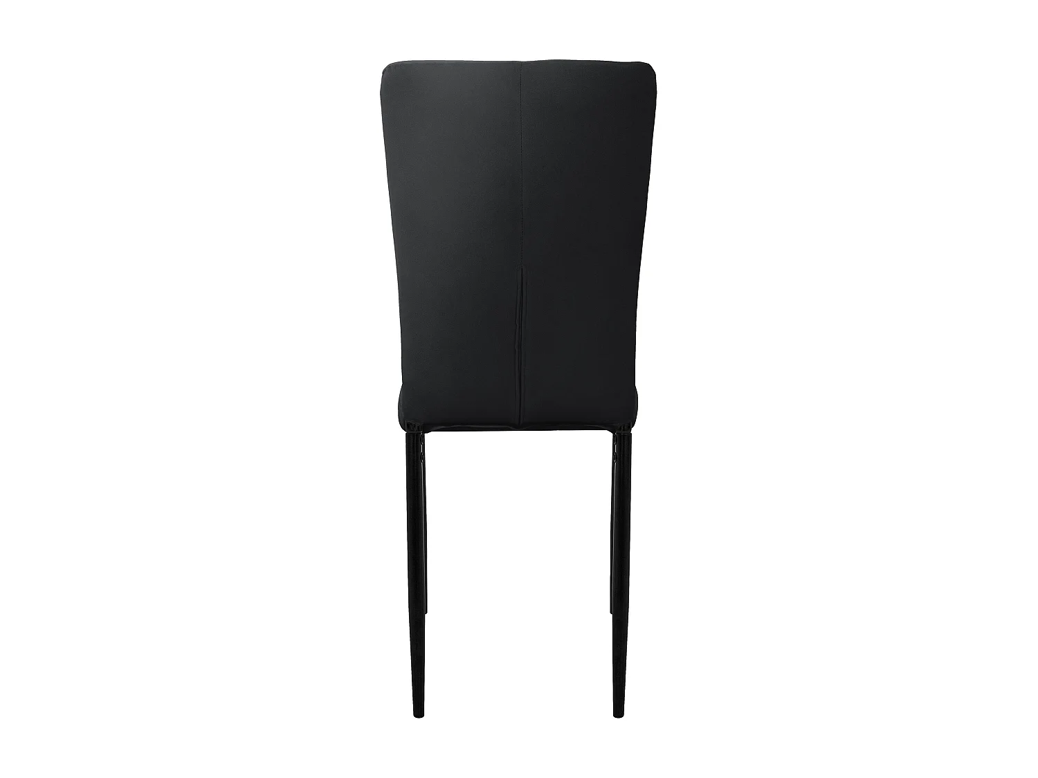 Lot de 4 chaises de salle à manger Chaise de cuisine Chaise rembourrée Chaise de salon Noir velours