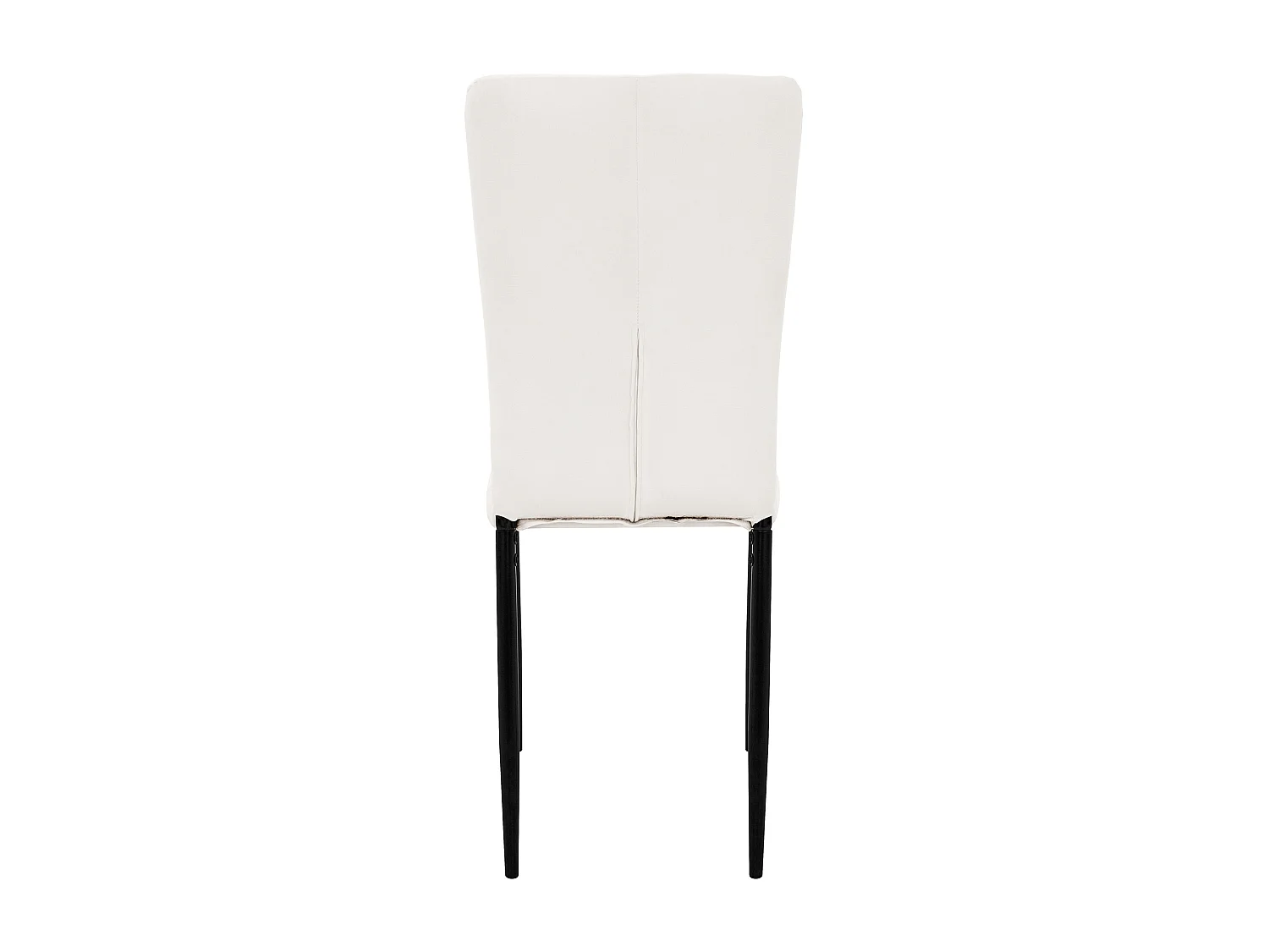 Lote de 4 sillas de comedor Silla de cocina Silla de salón tapizada Terciopelo blanco