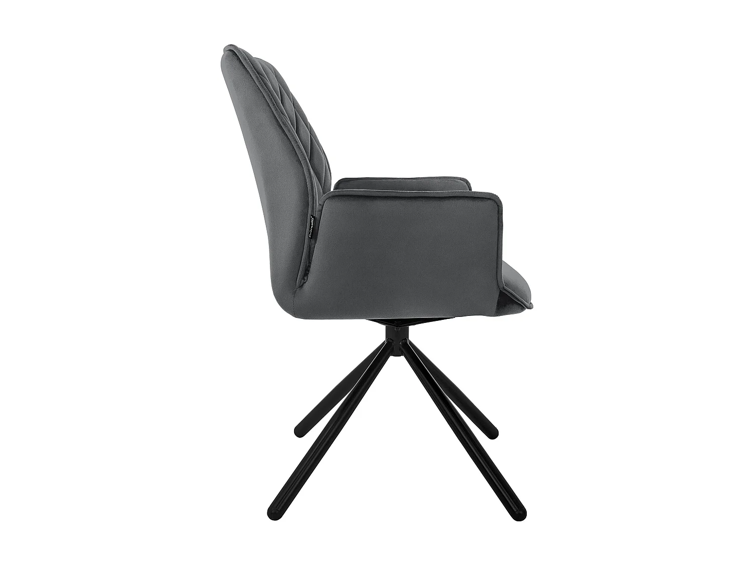 Lote de 2 sillas de comedor giratorias silla de comedor sillón de terciopelo giratorio 180