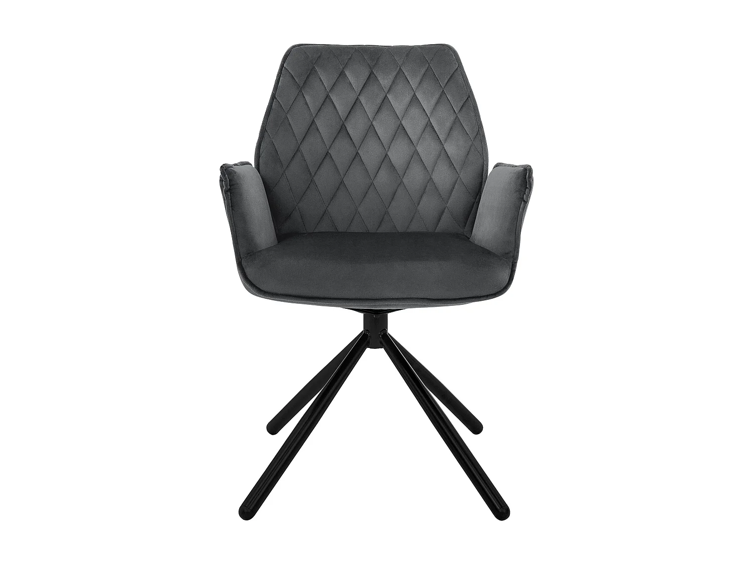 Lote de 2 sillas de comedor giratorias silla de comedor sillón de terciopelo giratorio 180