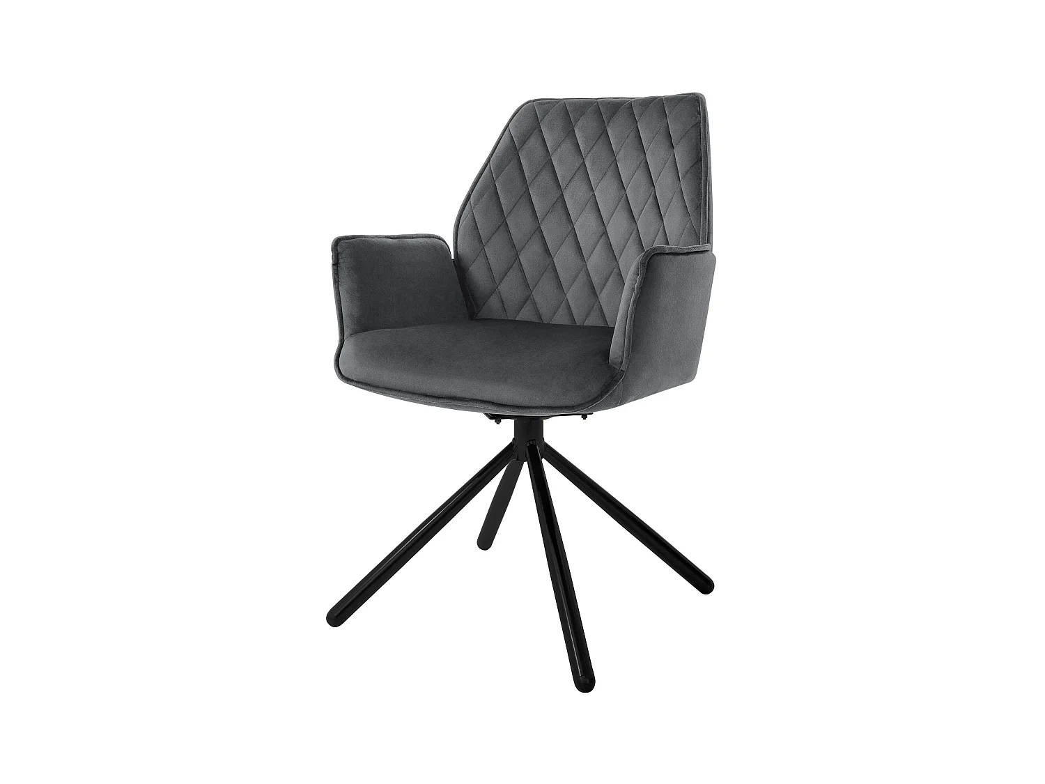 Chaise pivotante Chaise de salle à manger Fauteuil pivotant 180 degrés Chaise de salon Velours