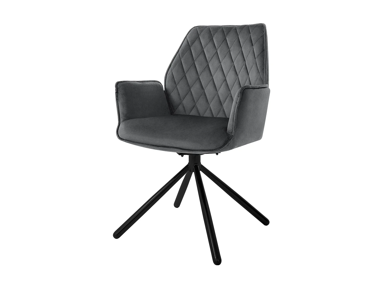 Silla giratoria Silla de comedor Sillón giratorio 180 grados Silla de salón terciopelo