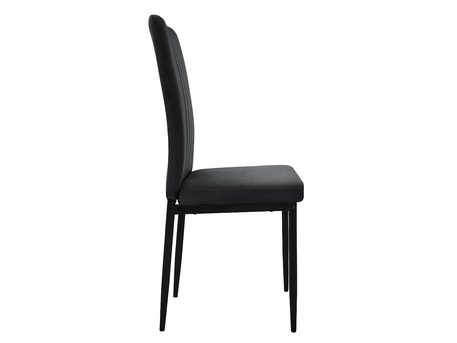 Set di 4 sedie sedia da pranzo sedia da cucina sedia imbottita sedia da soggiorno velluto grigio