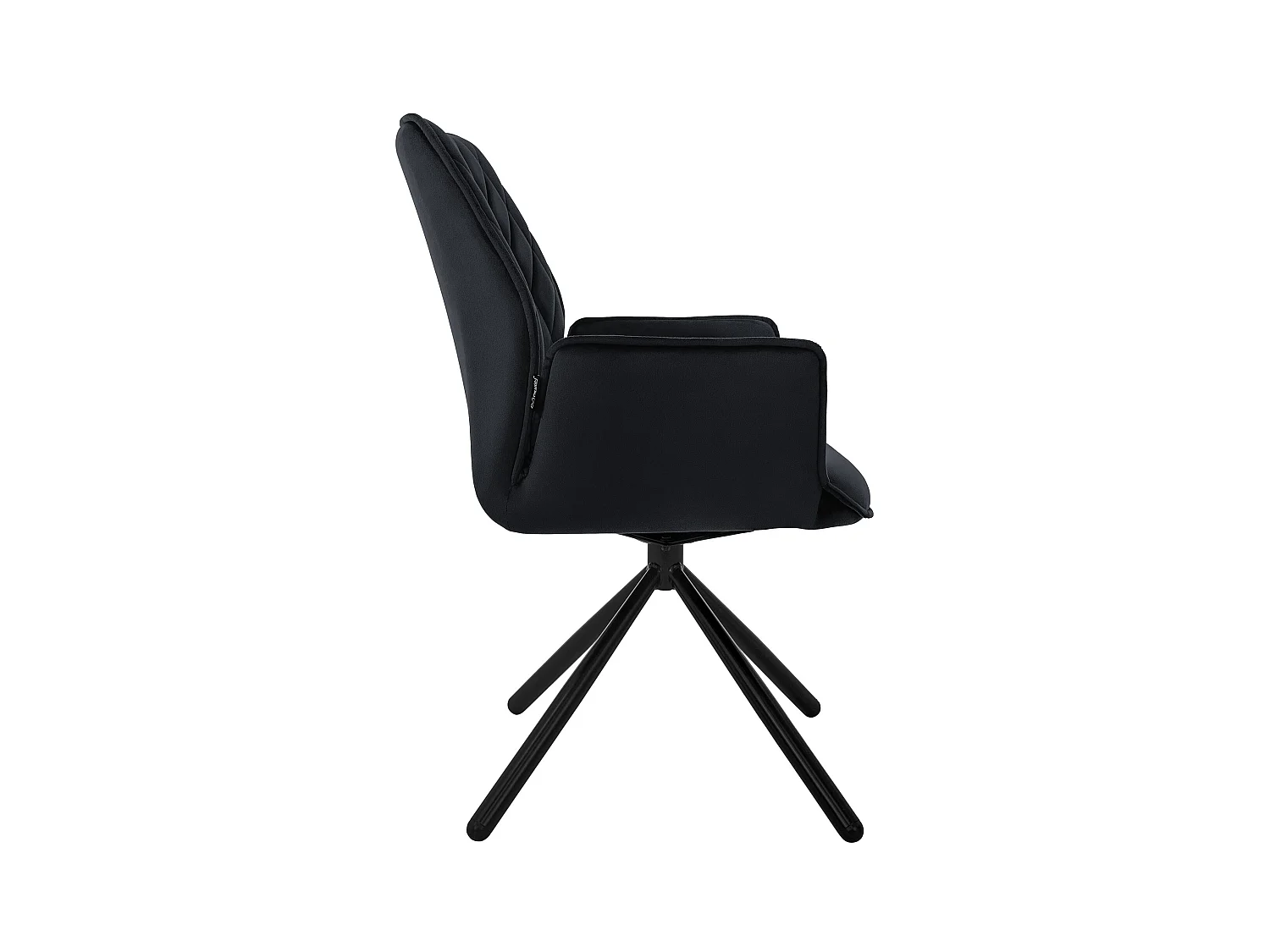 Chaise pivotante de salle à manger Chaise à accoudoirs pivotante à 180 degrés Chaise de salon en velours