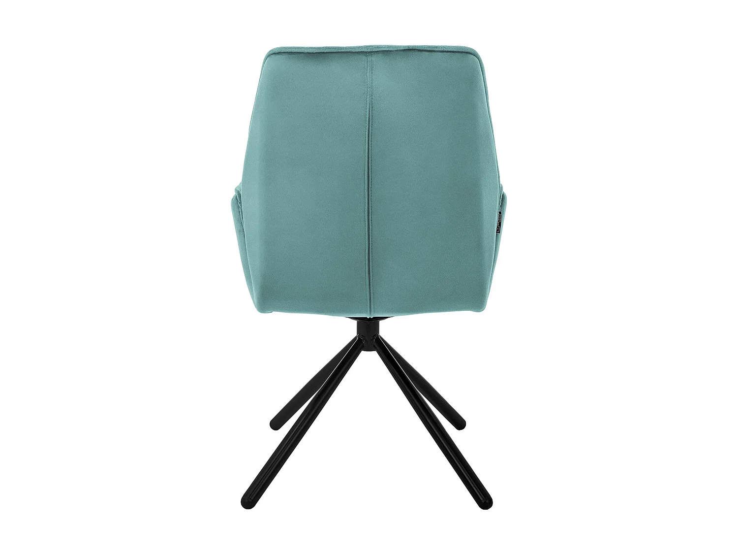 Chaise de salle à manger Pivotante 180 degrés Chaise de salon Chaise à accoudoirs Velours