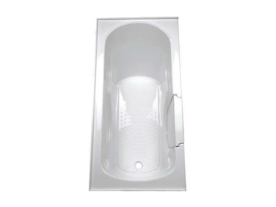 Baignoire à porte KASTRAKI 151x75x61 cm droit ou gauche - Porte & Robinetterie: gauche