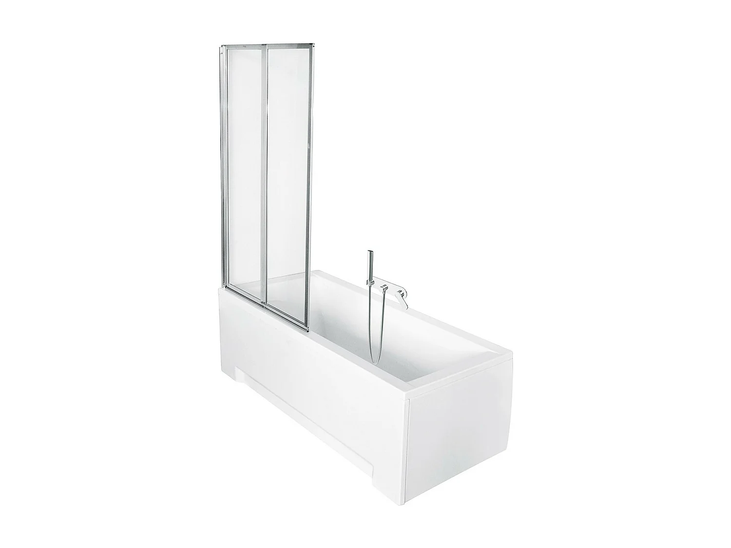 Pare baignoire CATRIX II - 2 volets 80,5x140 cm