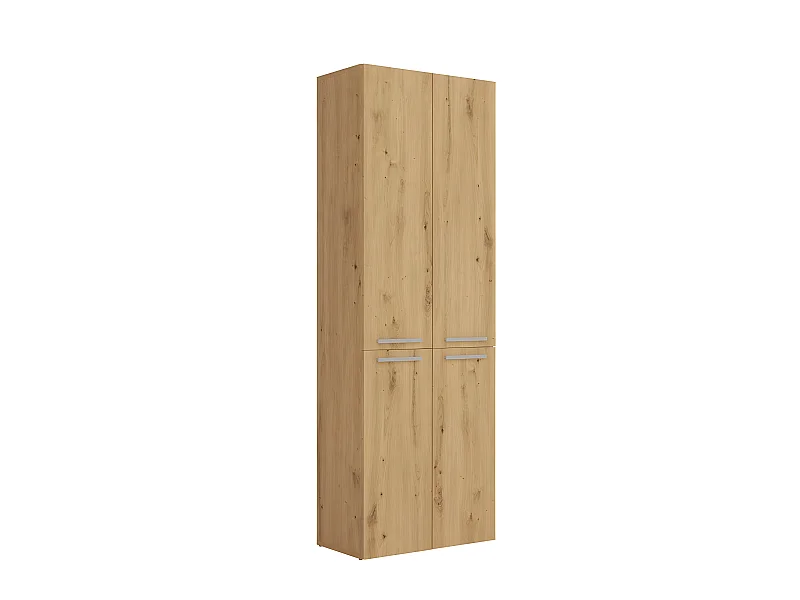 ELLOS - Badezimmerschrank mit 2 Reihenkörben - Aufbewahrung im Bad - 174x60x30 - Hochschrank