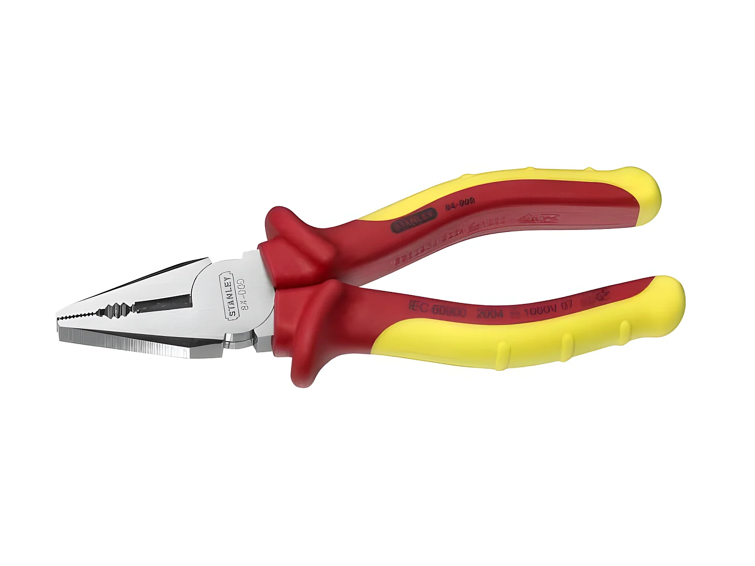 Pince universelle isolee 1000 volts 165mm STANLEY